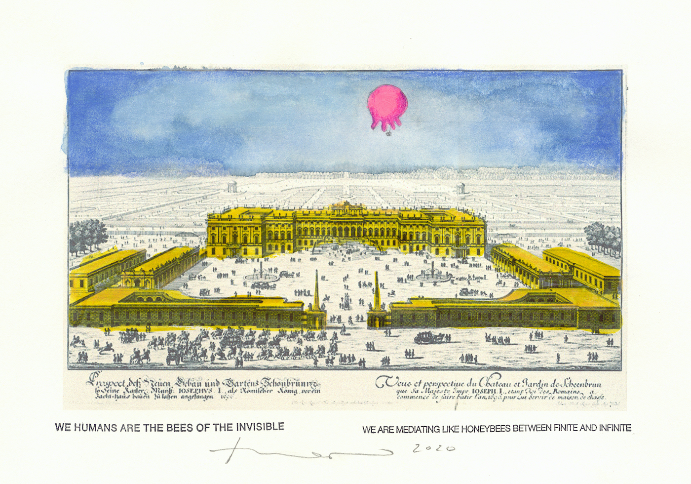 Barbara Anna Husar 2020, Revision of the second draft by Fischer von Erlach for Schönbrunn Palace